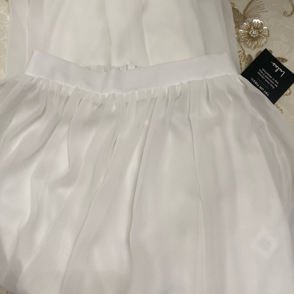 Lulu's White Maxi Skirt - Picture 8 of 9